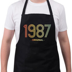 printfashion 1987 - Kötény - Fekete (11988625)