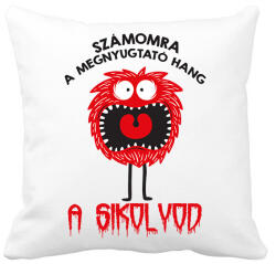 printfashion A sikolyod - Párnahuzat, Díszpárnahuzat - Fehér (7851691)