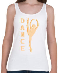 printfashion Dance - Balett - Női atléta - Fehér (7166785)