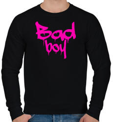 printfashion bad boy 3 - Férfi pulóver - Fekete (4576799)