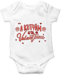 printfashion Valentinom - kutya - Baba Body - Fehér (11642354)