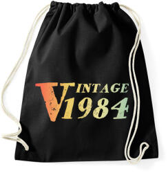 printfashion 1984 - Sportzsák, Tornazsák - Fekete (12093891)