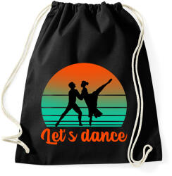 printfashion Let's dance - Sportzsák, Tornazsák - Fekete (10837271)