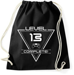 printfashion level-complete-13-white - Sportzsák, Tornazsák - Fekete (1077495)