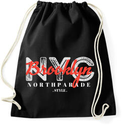 printfashion NYC Brooklyn - Sportzsák, Tornazsák - Fekete (4381000)