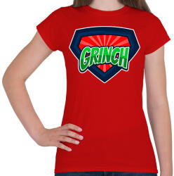 printfashion GRINCH - Női póló - Piros (10453040)