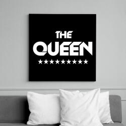 printfashion The Queen - Vászonkép - Fekete (6644558)