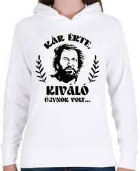 printfashion Kiváló ügynök volt. . . - Női kapucnis pulóver - Fehér (9829820)