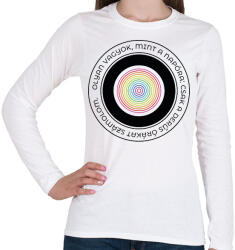 printfashion Mint a napóra - Női hosszú ujjú póló - Fehér (7546363)