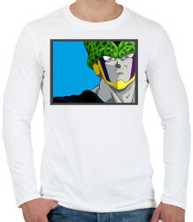 printfashion Cell - Férfi hosszú ujjú póló - Fehér (12366470)