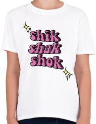 printfashion Shik Shak Shok - Gyerek póló - Fehér (16646280)