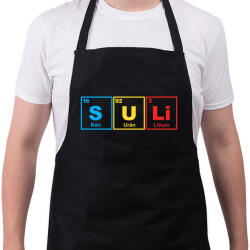 printfashion Suli - Kötény - Fekete (7690486)