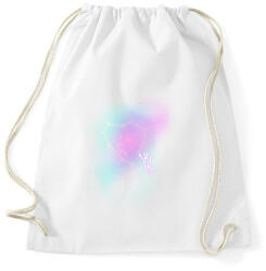 printfashion Lonely astronaut - Sportzsák, Tornazsák - Fehér (226938)