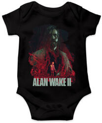 printfashion Alan Wake 2 - Baba Body - Fekete (15795328)