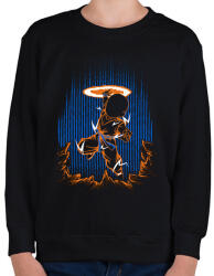 printfashion krilin - Gyerek pulóver - Fekete (12488853)