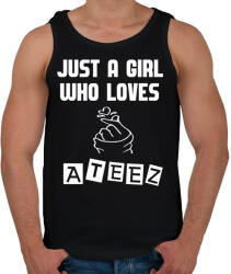 printfashion Ateez - Férfi atléta - Fekete (2328574)