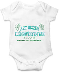printfashion Elég növényem van - Baba Body - Fehér (12956610)