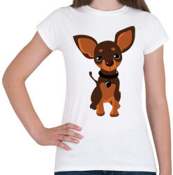 printfashion Chihuahua - Női póló - Fehér (10287650)