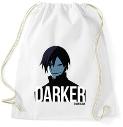 printfashion Darker than Black - Sportzsák, Tornazsák - Fehér (6570890)