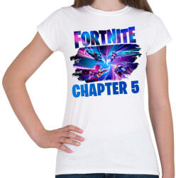 printfashion Fortnite - Női póló - Fehér (15177703)
