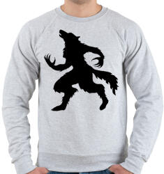 printfashion Vérfarkas - Férfi pulóver - Sport szürke (1857029)