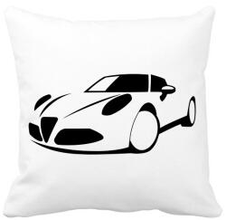 printfashion Alfa Rome 8C 01 - Párnahuzat, Díszpárnahuzat - Fehér (11334505)