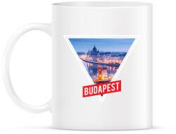 printfashion Budapest Minta - Bögre - Fehér (888820)