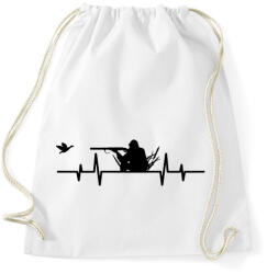 printfashion Duck Hunter - Sportzsák, Tornazsák - Fehér (1647802)