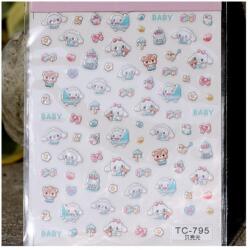  5D körömmatrica Cinnamoroll