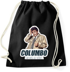 printfashion Columbo - Csak még egy kérdés - Sportzsák, Tornazsák - Fekete (5069540)