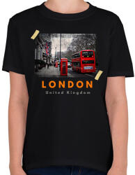 printfashion london - Gyerek póló - Fekete (1544343)