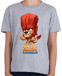 printfashion Zooba - Duke - Gyerek póló - Sport szürke (4602080)