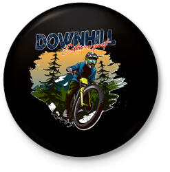 printfashion bicajos - Kitűző, hűtőmágnes - Fekete (14316598)