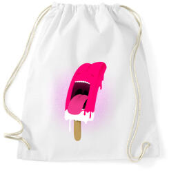 printfashion I scream - Sportzsák, Tornazsák - Fehér (223672)