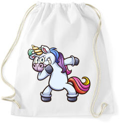 printfashion Unikornis - Sportzsák, Tornazsák - Fehér (16372661)