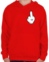 printfashion FCK logo - Gyerek kapucnis pulóver - Piros (7333993)
