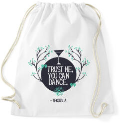 printfashion Tequia - tudsz táncolni - Sportzsák, Tornazsák - Fehér (5650197)