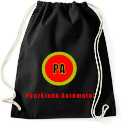 printfashion pénzkiadó autómata - Sportzsák, Tornazsák - Fekete (1505765)