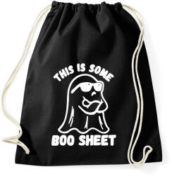 printfashion This is some BOO SHEET (bullshit) - Sportzsák, Tornazsák - Fekete (16631580)