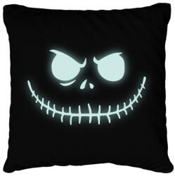 printfashion Halloween csontváz - Párnahuzat, Díszpárnahuzat - Fekete (14485243)