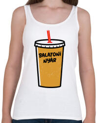 printfashion BALATONI NYÁR - Női atléta - Fehér (9975141)