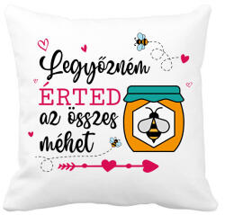 printfashion Legyőzném érted - Párnahuzat, Díszpárnahuzat - Fehér (11648011)
