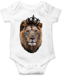 printfashion King fekete - Baba Body - Fehér (14048800)