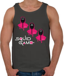 printfashion SQUID GAME jelek - Férfi atléta - Sötétszürke (5479104)