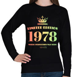 printfashion 1978 - Női pulóver - Fekete (4464427)