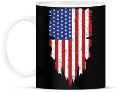 printfashion American - Bögre - Fekete (3019667)