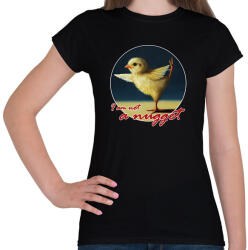 printfashion I am not nugget - Női póló - Fekete (8150493)