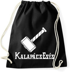 printfashion Kalapácsesés - Hammerfall - Sportzsák, Tornazsák - Fekete (2251531)