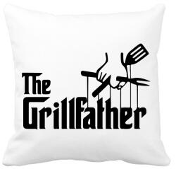 printfashion The grillfather - black - Párnahuzat, Díszpárnahuzat - Fehér (13688277)