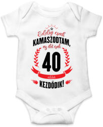printfashion kamasz-40-black-red - Baba Body - Fehér (1330311)